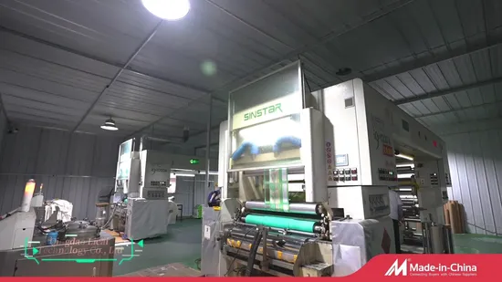 OEM 인쇄 소스 비스킷 자동 포장 필름 풍선 씰링 복합 유연한 필름 롤